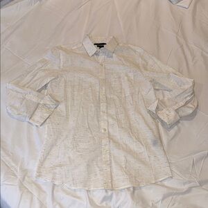 Marc Anthony Cream Slim Fit Shirt